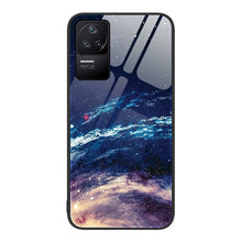 Load image into Gallery viewer, Colorful Painted Glass Phone Case, For Xiaomi Redmi 10C, For Xiaomi Redmi K50 Pro, For Xiaomi Redmi K50