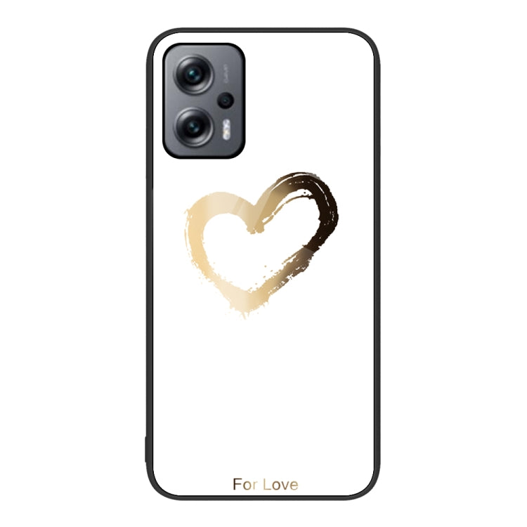 Colorful Painted Glass Phone Case, For Xiaomi Redmi Note 10 Pro 4G, For Xiaomi Redmi Note 11T Pro, For Xiaomi Redmi Note 11E