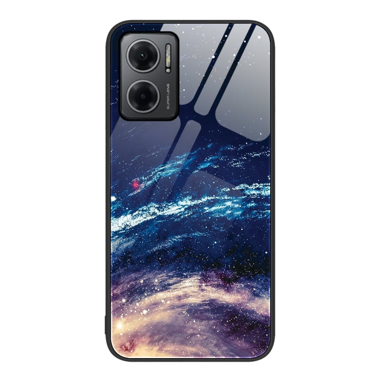 Colorful Painted Glass Phone Case, For Xiaomi Redmi Note 10 Pro 4G, For Xiaomi Redmi Note 11T Pro, For Xiaomi Redmi Note 11E