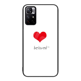 Colorful Painted Glass Phone Case, For Xiaomi Redmi Note 11 5G, For Xiaomi Poco X4 Pro 5G, For Xiaomi Mi 11 Pro