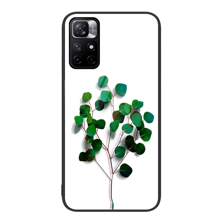 Colorful Painted Glass Phone Case, For Xiaomi Redmi Note 11 5G, For Xiaomi Poco X4 Pro 5G, For Xiaomi Mi 11 Pro