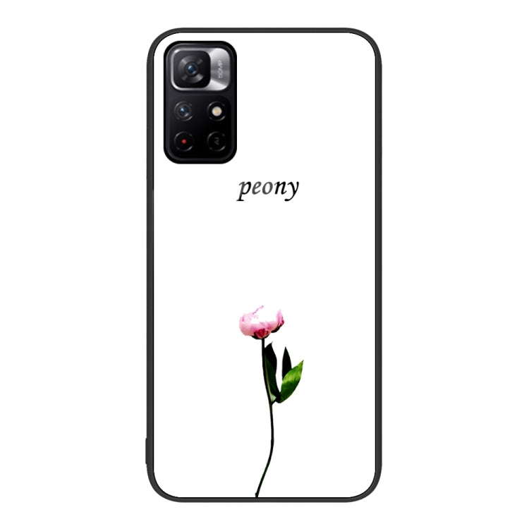 Colorful Painted Glass Phone Case, For Xiaomi Redmi Note 11 5G, For Xiaomi Poco X4 Pro 5G, For Xiaomi Mi 11 Pro