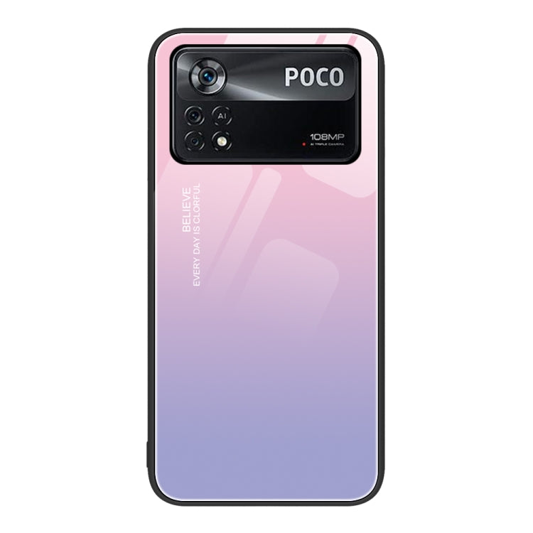Colorful Painted Glass Phone Case, For Xiaomi Redmi Note 11 5G, For Xiaomi Poco X4 Pro 5G, For Xiaomi Mi 11 Pro