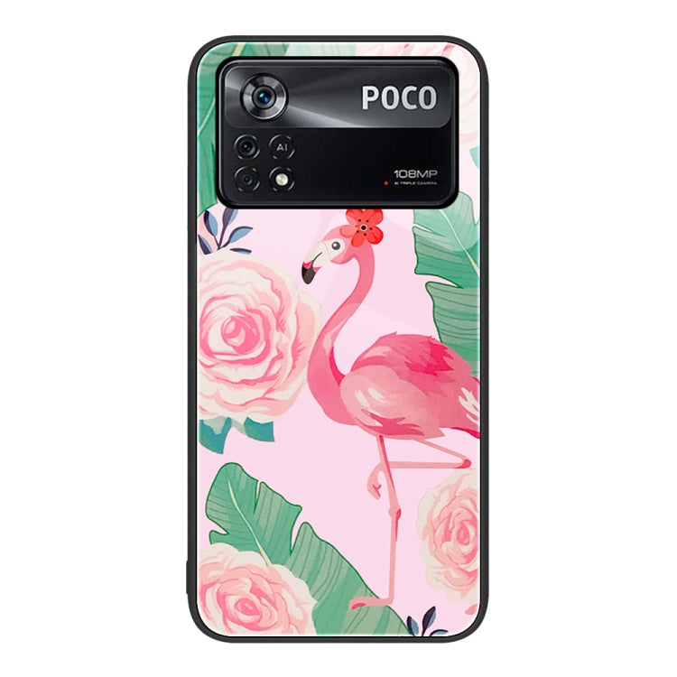 Colorful Painted Glass Phone Case, For Xiaomi Redmi Note 11 5G, For Xiaomi Poco X4 Pro 5G, For Xiaomi Mi 11 Pro