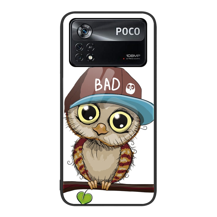 Colorful Painted Glass Phone Case, For Xiaomi Redmi Note 11 5G, For Xiaomi Poco X4 Pro 5G, For Xiaomi Mi 11 Pro