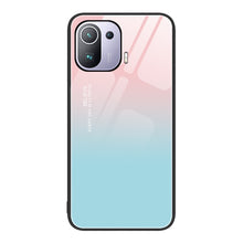 Load image into Gallery viewer, Colorful Painted Glass Phone Case, For Xiaomi Redmi Note 11 5G, For Xiaomi Poco X4 Pro 5G, For Xiaomi Mi 11 Pro