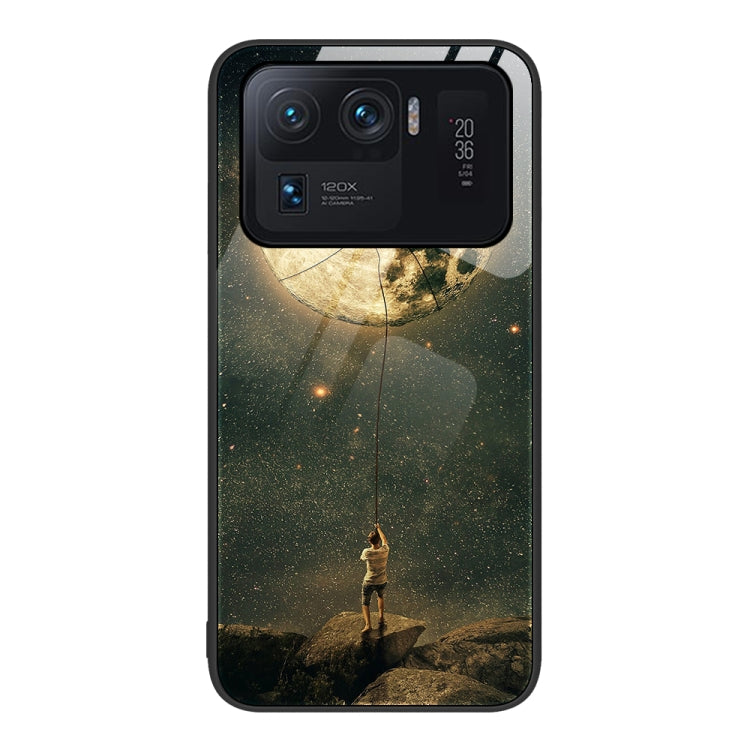 Colorful Painted Glass Phone Case, For Xiaomi Mi 11 Ultra, For Xiaomi 12 Pro, For Xiaomi Redmi K40S