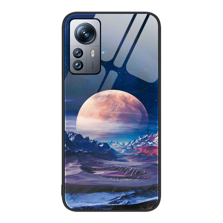 Colorful Painted Glass Phone Case, For Xiaomi Mi 11 Ultra, For Xiaomi 12 Pro, For Xiaomi Redmi K40S