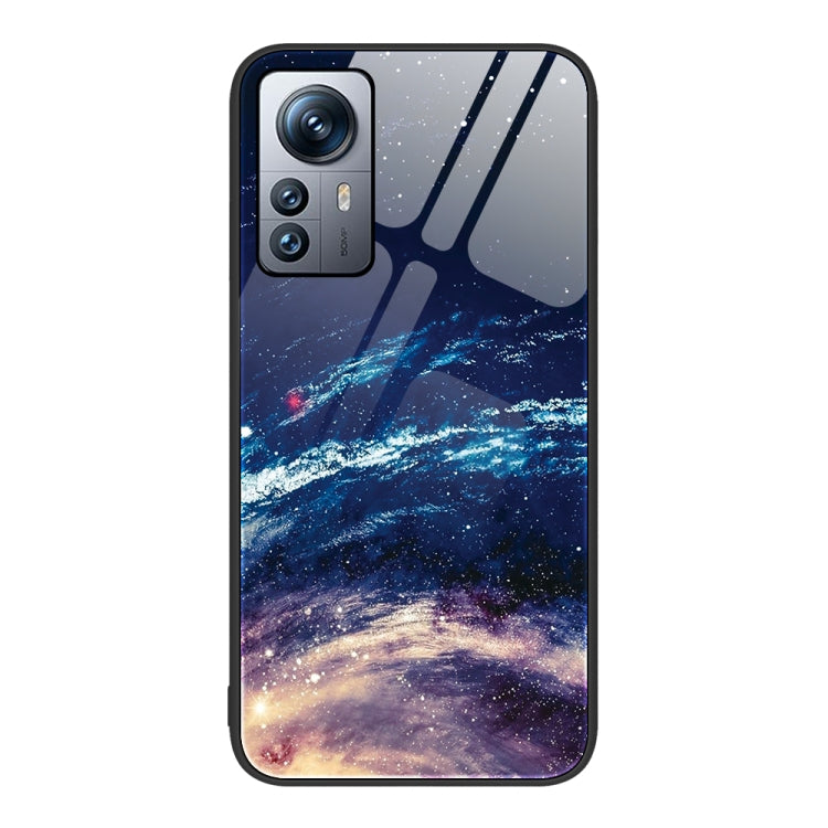 Colorful Painted Glass Phone Case, For Xiaomi Mi 11 Ultra, For Xiaomi 12 Pro, For Xiaomi Redmi K40S