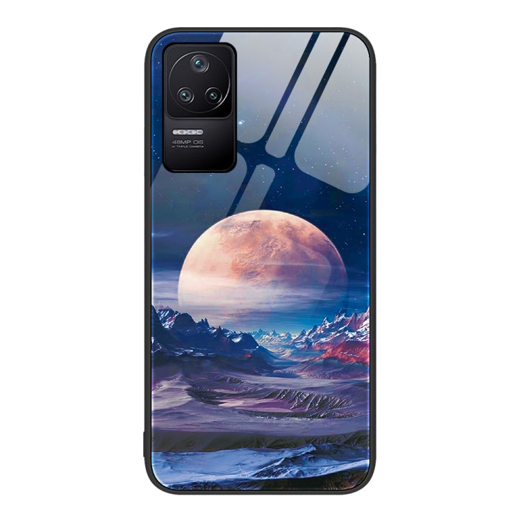 Colorful Painted Glass Phone Case, For Xiaomi Mi 11 Ultra, For Xiaomi 12 Pro, For Xiaomi Redmi K40S