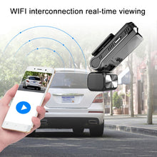 Load image into Gallery viewer, Dual Camera HD Night Vision WiFi Car Dash Cam Driving Recorder, 1080P Dual Camera, 2K Dual Camera, 4K Dual Camera