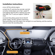 Load image into Gallery viewer, Dual Camera HD Night Vision WiFi Car Dash Cam Driving Recorder, 1080P Dual Camera, 2K Dual Camera, 4K Dual Camera