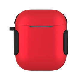 2 in 1 Matte Texture Contrast Color PC + TPU Earphone Case, For AirPods 2 / 1, For AirPods 3