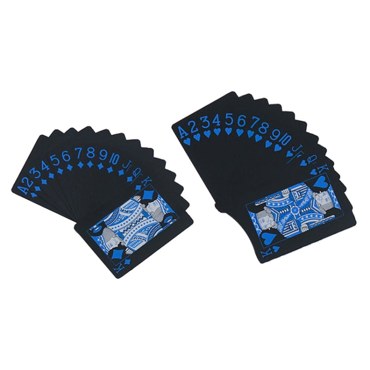 2 PCS Plastic Waterproof PVC Poker Cards