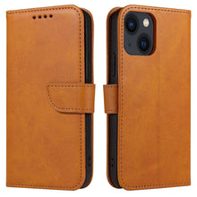 Load image into Gallery viewer, Calf Texture Buckle Flip Leather Phone Case, For iPhone 14, For iPhone 14 Plus, For iPhone 14 Pro, For iPhone 14 Pro Max