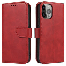 Load image into Gallery viewer, Calf Texture Buckle Flip Leather Phone Case, For iPhone 14, For iPhone 14 Plus, For iPhone 14 Pro, For iPhone 14 Pro Max