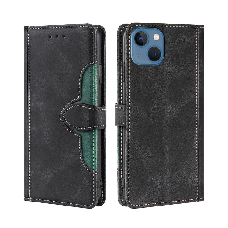 Skin Feel Magnetic Buckle Leather Phone Case, For iPhone 14, For iPhone 14 Plus, For iPhone 14 Pro, For iPhone 14 Pro Max