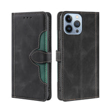 Load image into Gallery viewer, Skin Feel Magnetic Buckle Leather Phone Case, For iPhone 14, For iPhone 14 Plus, For iPhone 14 Pro, For iPhone 14 Pro Max