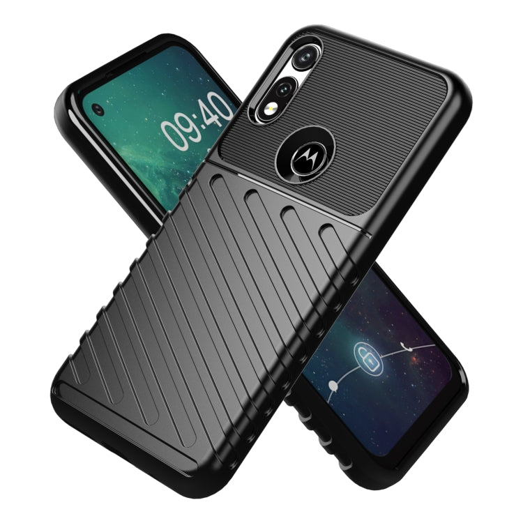 Thunderbolt Shockproof TPU Soft Case, For Motorola E7, For Galaxy A70e, For Motorola Edge Plus, For Galaxy A41