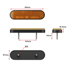 Load image into Gallery viewer, 2 PCS 24LED Reflector Brake Light Turn Signal Light