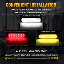 Load image into Gallery viewer, 2 PCS 24LED Reflector Brake Light Turn Signal Light