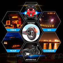 Load image into Gallery viewer, 2 PCS 24LED Reflector Brake Light Turn Signal Light
