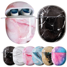 Load image into Gallery viewer, Marble Texture PC Glossy Earphone Protective Case