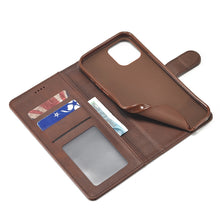 Load image into Gallery viewer, LC.IMEEKE Calf Texture Horizontal Flip Leather Case, For iPhone 14, For iPhone 14 Plus, For iPhone 14 Pro, For iPhone 14 Pro Max