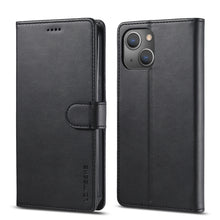 Load image into Gallery viewer, LC.IMEEKE Calf Texture Horizontal Flip Leather Case, For iPhone 14, For iPhone 14 Plus, For iPhone 14 Pro, For iPhone 14 Pro Max