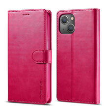 Load image into Gallery viewer, LC.IMEEKE Calf Texture Horizontal Flip Leather Case, For iPhone 14, For iPhone 14 Plus, For iPhone 14 Pro, For iPhone 14 Pro Max
