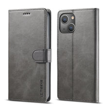 Load image into Gallery viewer, LC.IMEEKE Calf Texture Horizontal Flip Leather Case, For iPhone 14, For iPhone 14 Plus, For iPhone 14 Pro, For iPhone 14 Pro Max
