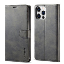 Load image into Gallery viewer, LC.IMEEKE Calf Texture Horizontal Flip Leather Case, For iPhone 14, For iPhone 14 Plus, For iPhone 14 Pro, For iPhone 14 Pro Max