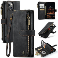 Load image into Gallery viewer, CaseMe C30 Multifunctional Phone Leather Case, For iPhone 14, For iPhone 14 Plus, For iPhone 14 Pro, For iPhone 14 Pro Max