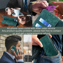 Load image into Gallery viewer, RFID Anti-theft Brush Magnetic Leather Phone Case, For iPhone 14, For iPhone 14 Plus, For iPhone 14 Pro, For iPhone 14 Pro Max
