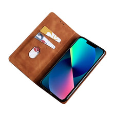 Load image into Gallery viewer, Skin Feel Magnetic Leather Phone Case, For iPhone 14, For iPhone 14 Plus, For iPhone 14 Pro, For iPhone 14 Pro Max
