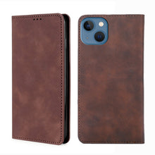 Load image into Gallery viewer, Skin Feel Magnetic Leather Phone Case, For iPhone 14, For iPhone 14 Plus, For iPhone 14 Pro, For iPhone 14 Pro Max