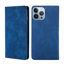 Load image into Gallery viewer, Skin Feel Magnetic Leather Phone Case, For iPhone 14, For iPhone 14 Plus, For iPhone 14 Pro, For iPhone 14 Pro Max
