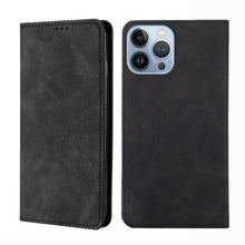 Load image into Gallery viewer, Skin Feel Magnetic Leather Phone Case, For iPhone 14, For iPhone 14 Plus, For iPhone 14 Pro, For iPhone 14 Pro Max