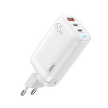 Load image into Gallery viewer, REMAX RP-U55 Territory Series 65W USB+Dual USB-C / Type-C Interface Fast Charger, EU Plug, UK Plug, CN Plug