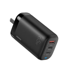 Load image into Gallery viewer, REMAX RP-U55 Territory Series 65W USB+Dual USB-C / Type-C Interface Fast Charger, CN Plug