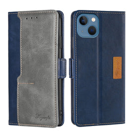 Contrast Color Side Buckle Leather Phone Case, For iPhone 14, For iPhone 14 Plus, For iPhone 14 Pro, For iPhone 14 Pro Max