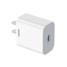 Load image into Gallery viewer, REMAX RP-U79 Speed Series 20W USB-C/Type-C Multi-Compatible Fast Charger, CN Plug, EU Plug, UK Plug