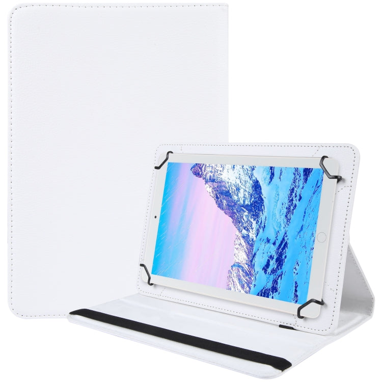 360 Degree Rotation Litchi Texture Flip Leather Tablet Case