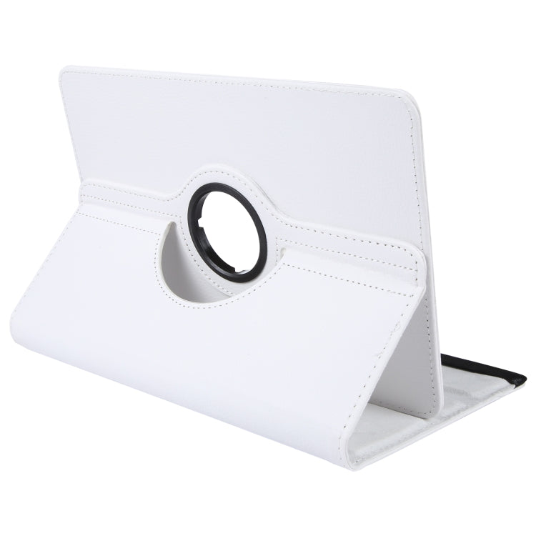 360 Degree Rotation Litchi Texture Flip Leather Tablet Case