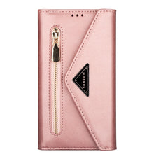 Load image into Gallery viewer, Skin Feel Zipper Horizontal Flip Leather Case, For iPhone 14, For iPhone 14 Max, For iPhone 14 Pro, For iPhone 14 Pro Max