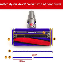Load image into Gallery viewer, Soft Velvet Floor Brush Hose Strips For Dyson V7 / V8 / V10 / V11, 3 in 1 Velvet Strip Hose, 2 in 1 Velvet Strip