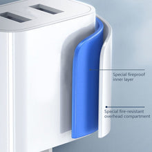 Load image into Gallery viewer, REMAX RP-U35 Jane Series 2.1A Dual USB Port Fast Charger Set, 8 Pin, Micro USB, USB-C/Type-C