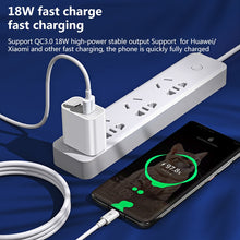 Load image into Gallery viewer, REMAX RP-U68 20W USB+USB-C/Type-C Dual Interface Fast Charger Set, CN Plug, EU Plug, UK Plug, US Plug