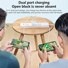 Load image into Gallery viewer, REMAX RP-U68 20W USB+USB-C/Type-C Dual Interface Fast Charger Set, CN Plug, EU Plug, UK Plug, US Plug