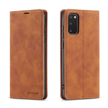Load image into Gallery viewer, Forwenw Dream Series Oil Edge Strong Magnetism Horizontal Flip Leather Case with Holder &amp; Card Slots &amp; Wallet &amp; Photo Frame, For Galaxy A51, For Galaxy A71, For Xiaomi Redmi Note 8 Pro, For Xiaomi Redmi Note 8, For Galaxy S20, For Galaxy S20 Plus      ...